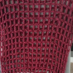 Anthropologie Crochet Net Scarf